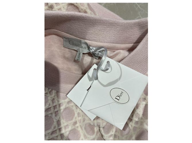 Cannage DIOR Strickwaren T.International XS Baumwolle Pink - Ansicht 5