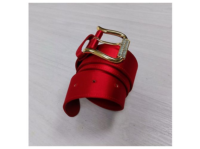 Valentino Garavani Eleganter Satin-Gürtel von Valentino Rot - Ansicht 6