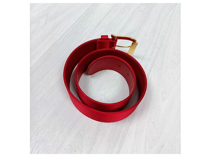 Valentino Garavani Eleganter Satin-Gürtel von Valentino Rot - Ansicht 7
