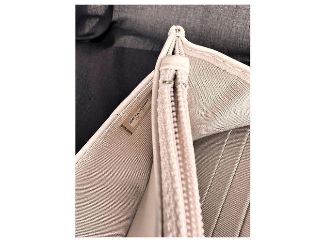 Borsa Chanel Wallet on Chain 2.55 Crema - vista 6