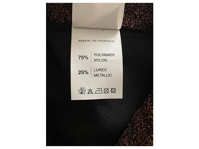 Giacca corta Plein Sud in Lurex oro rame D'oro Metallico - vista 6