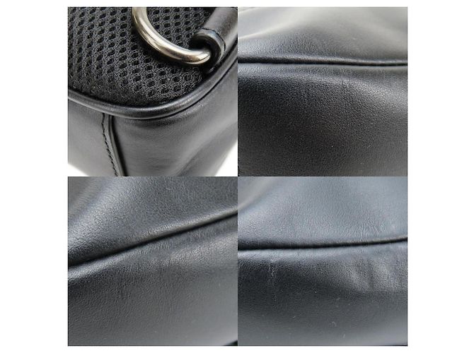 Borsa a spalla in pelle firmata Coach Nero Cachi - vista 6