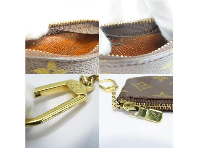 Porta-moedas Monograma Louis Vuitton Marrom - vista 10