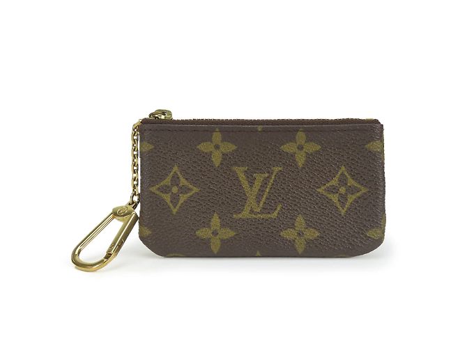 Porta-moedas Monograma Louis Vuitton Marrom - vista 11