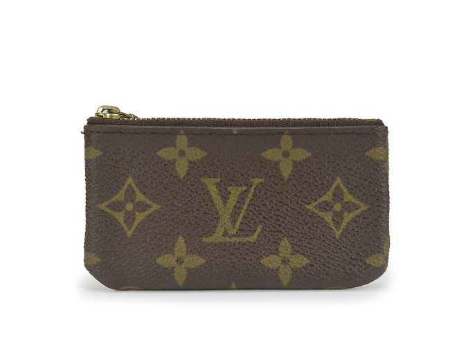 Porta-moedas Monograma Louis Vuitton Marrom - vista 2