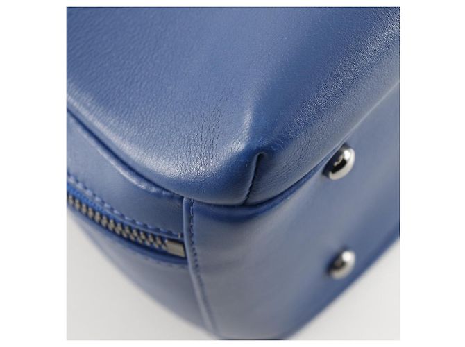 Borsa a mano bowling Trendy di Chanel 2WAY Blu - vista 4