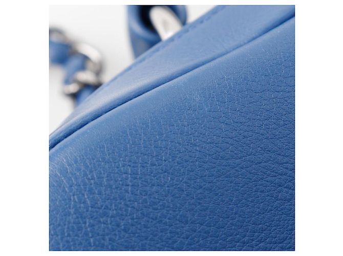 Borsa a mano bowling Trendy di Chanel 2WAY Blu - vista 9