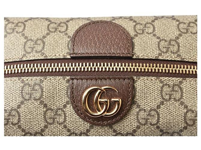 Gucci Ophidia GG Kosmetiktasche Braun/Beige - Ansicht 2