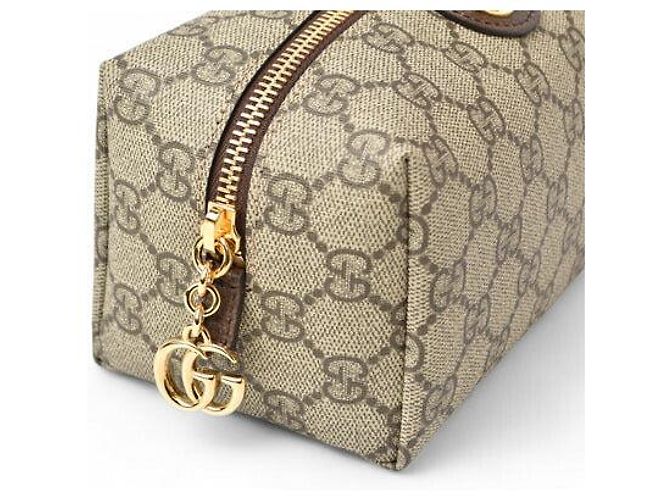 Gucci Ophidia GG Kosmetiktasche Braun/Beige - Ansicht 3