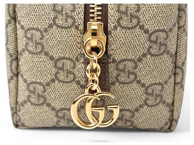 Gucci Ophidia GG Kosmetiktasche Braun/Beige - Ansicht 6
