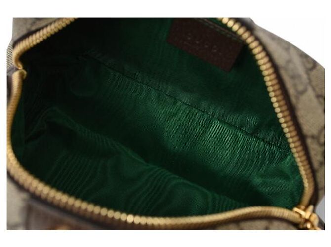 Gucci Ophidia GG Kosmetiktasche Braun/Beige - Ansicht 7