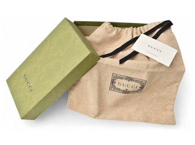 Gucci Ophidia GG Kosmetiktasche Braun/Beige - Ansicht 8