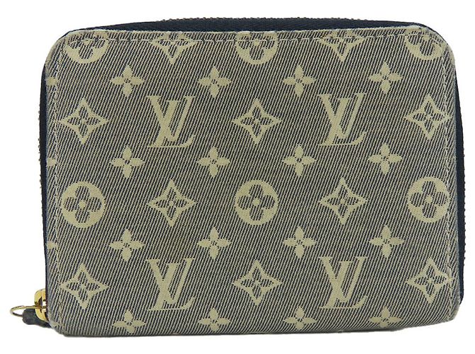 Monedero Monogram Idylle de Louis Vuitton Negro Azul marino - vista 11