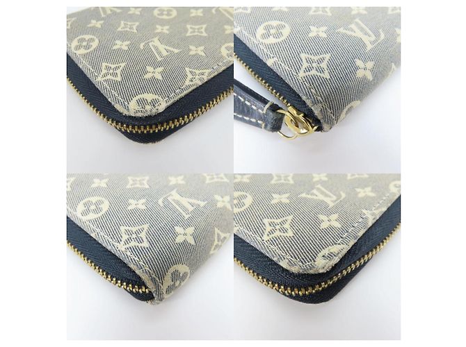 Monedero Monogram Idylle de Louis Vuitton Negro Azul marino - vista 4