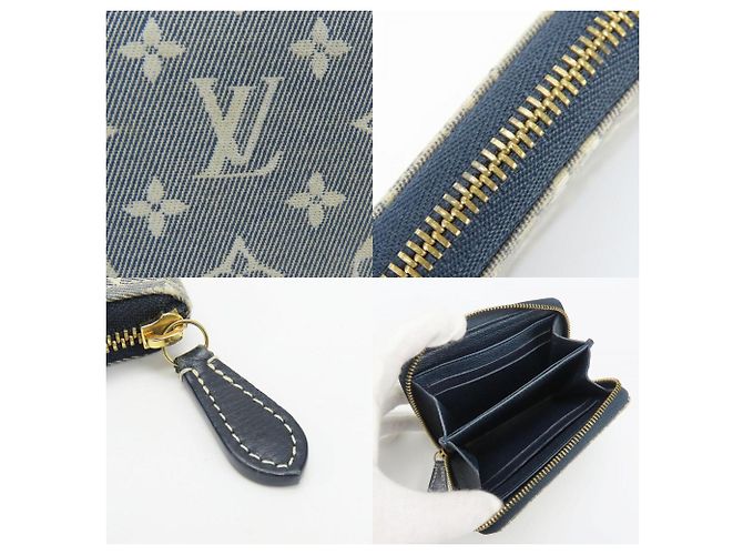 Monedero Monogram Idylle de Louis Vuitton Negro Azul marino - vista 5