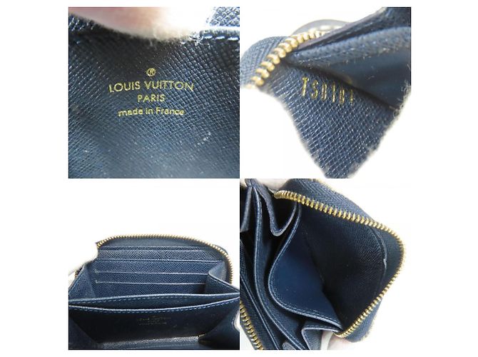 Monedero Monogram Idylle de Louis Vuitton Negro Azul marino - vista 6