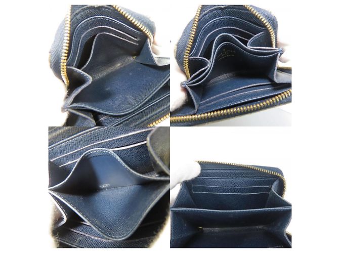 Monedero Monogram Idylle de Louis Vuitton Negro Azul marino - vista 7