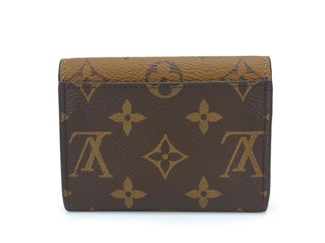 Billetera bifold Louis Vuitton en Monogram Reverse Castaño - vista 2
