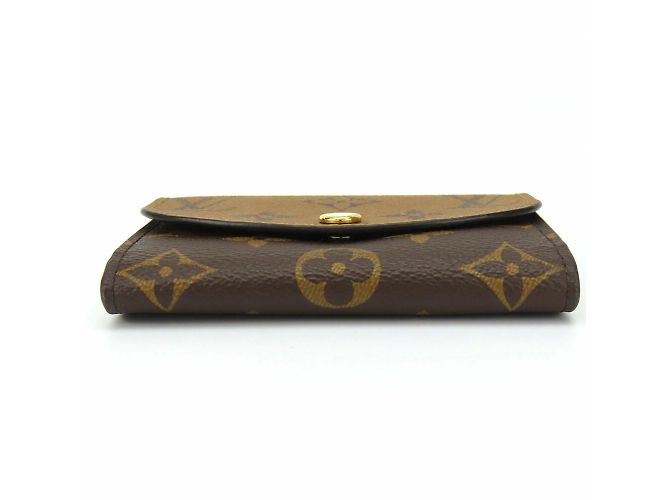 Billetera bifold Louis Vuitton en Monogram Reverse Castaño - vista 3