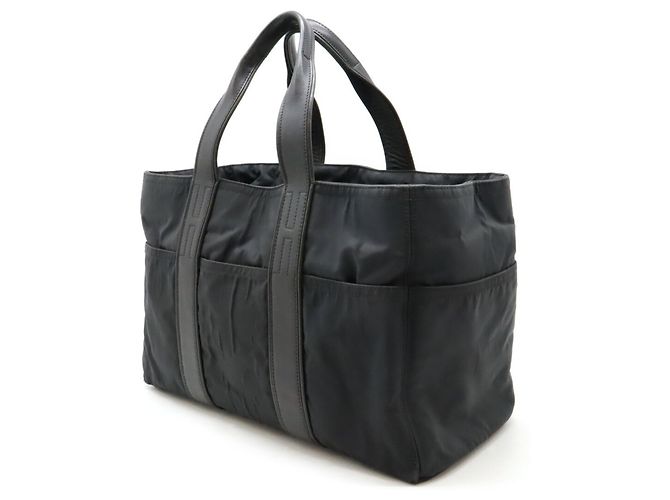 Hermès Borsa tote Hermes Acapulco MM Nero - vista 3
