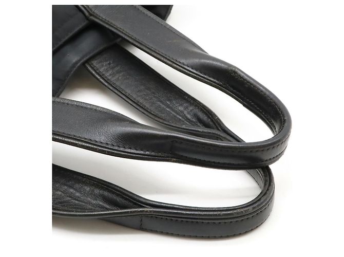 Hermès Borsa tote Hermes Acapulco MM Nero - vista 5