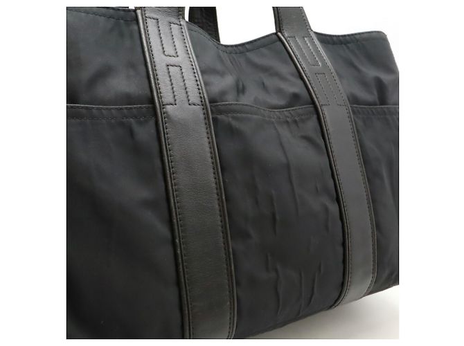 Hermès Borsa tote Hermes Acapulco MM Nero - vista 9