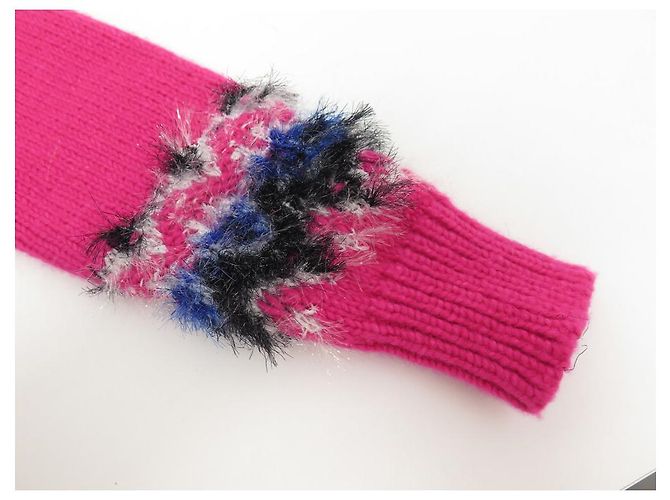 NEUER CHANEL P71555K10324 S 36 CASHMERE-PULLOVER FUCHSIA Fuschia - Ansicht 8