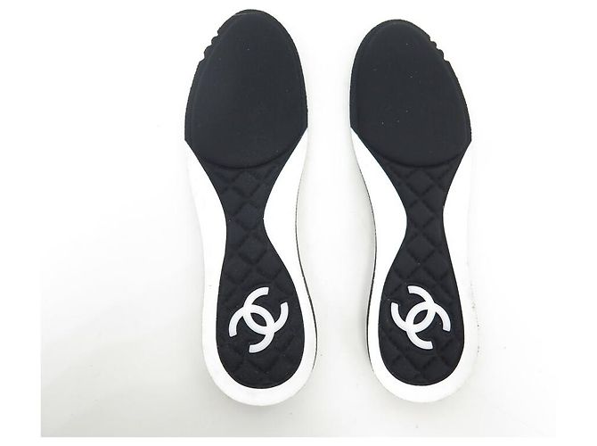 NEUE CHANEL SCHUHE G38497 HOHE SNEAKERS LOGO CC 36 - Ansicht 9