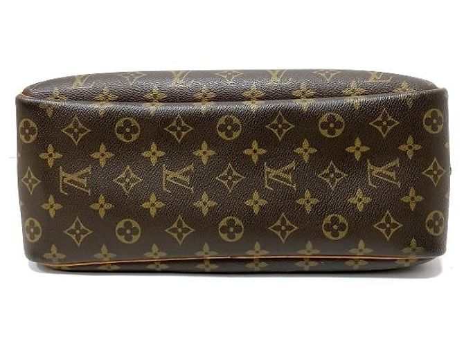 Borsa Deauville Monogram Louis Vuitton Marrone - vista 3