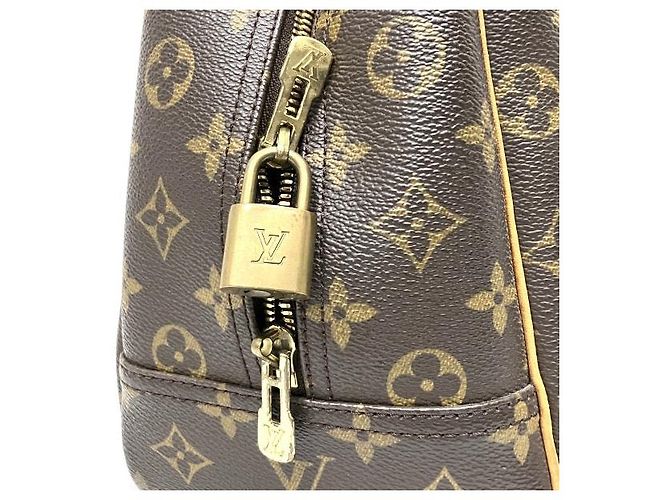Borsa Deauville Monogram Louis Vuitton Marrone - vista 4