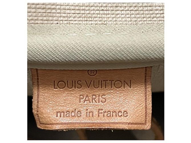 Borsa Deauville Monogram Louis Vuitton Marrone - vista 5