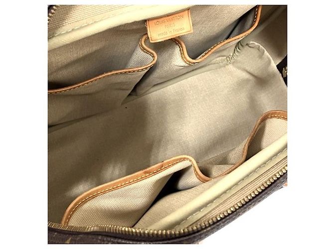 Borsa Deauville Monogram Louis Vuitton Marrone - vista 6