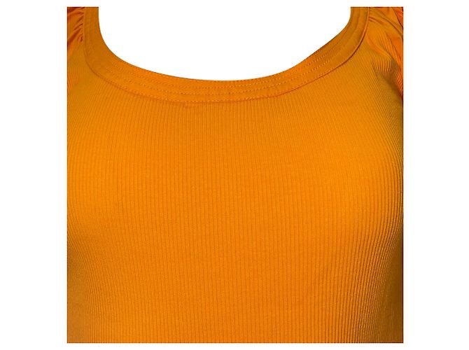 Pullover Harlowe Ulla Johnson in cotone arancione - vista 2
