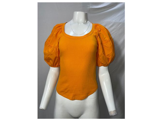 Pullover Harlowe Ulla Johnson in cotone arancione - vista 6