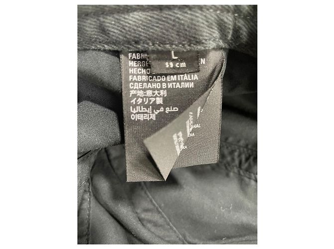 Everyday Balenciaga x NASA Baseball Cap aus schwarzer Baumwolle - Ansicht 10