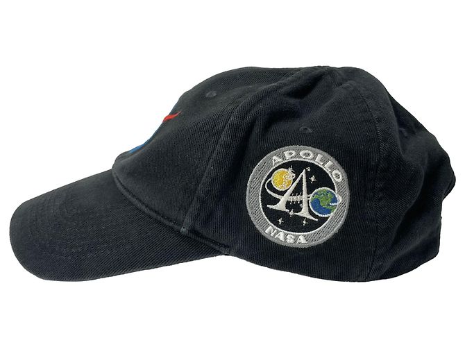Everyday Balenciaga x NASA Baseball Cap aus schwarzer Baumwolle - Ansicht 4