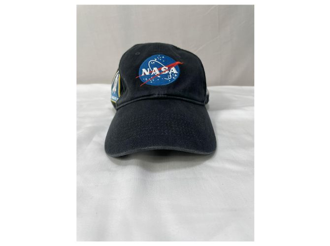 Everyday Balenciaga x NASA Baseball Cap aus schwarzer Baumwolle - Ansicht 6