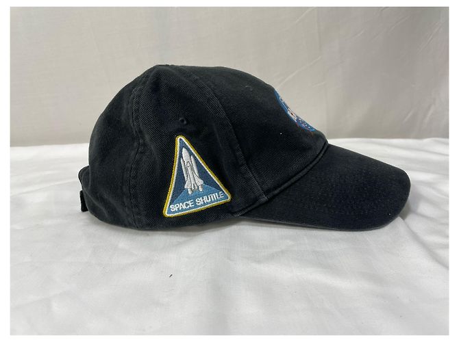 Everyday Balenciaga x NASA Baseball Cap aus schwarzer Baumwolle - Ansicht 7