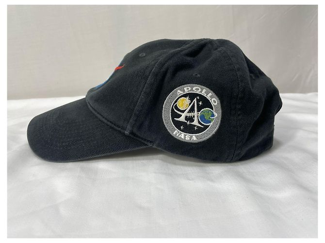 Everyday Balenciaga x NASA Baseball Cap aus schwarzer Baumwolle - Ansicht 9