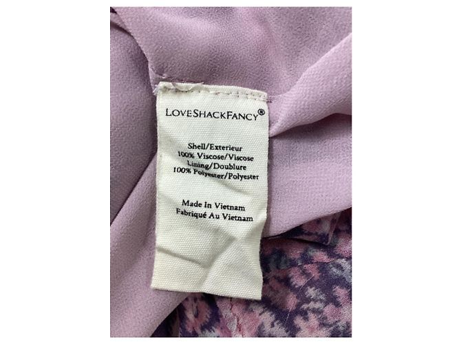 Robe Mini Cassidy LoveShackFancy en Viscose Imprimée Florale - vue 16