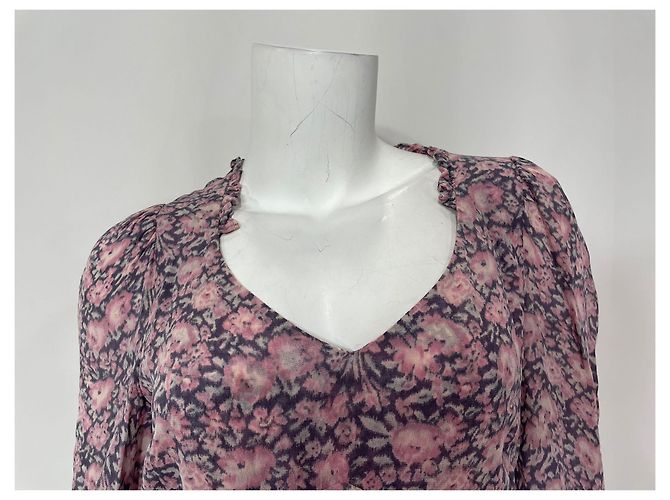 Robe Mini Cassidy LoveShackFancy en Viscose Imprimée Florale - vue 18