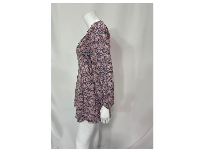 Robe Mini Cassidy LoveShackFancy en Viscose Imprimée Florale - vue 20