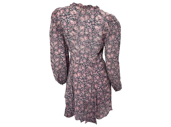 Robe Mini Cassidy LoveShackFancy en Viscose Imprimée Florale - vue 3