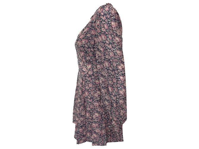 Robe Mini Cassidy LoveShackFancy en Viscose Imprimée Florale - vue 4