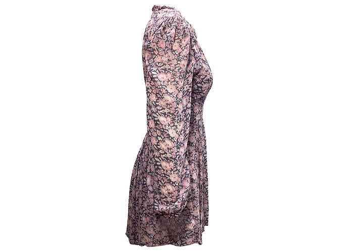 Robe Mini Cassidy LoveShackFancy en Viscose Imprimée Florale - vue 6