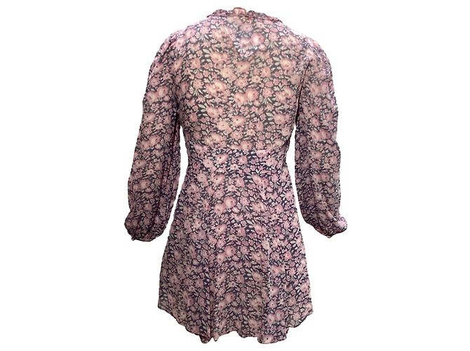 Robe Mini Cassidy LoveShackFancy en Viscose Imprimée Florale - vue 8