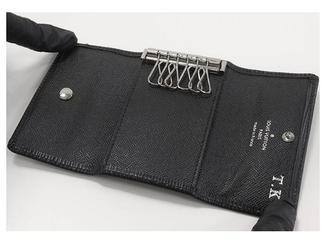 Porte-clés Epi 6 de Louis Vuitton Noir - vue 3