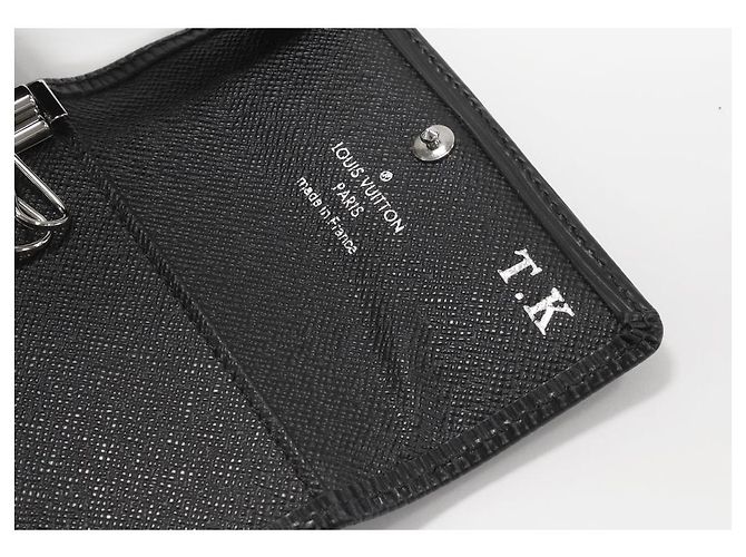 Porte-clés Epi 6 de Louis Vuitton Noir - vue 4