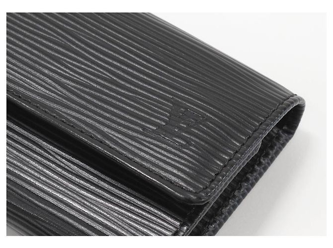 Porte-clés Epi 6 de Louis Vuitton Noir - vue 5
