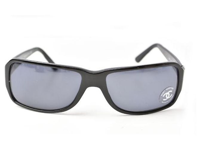 Chanel Sunglasses Coco Mark Black - view 2
